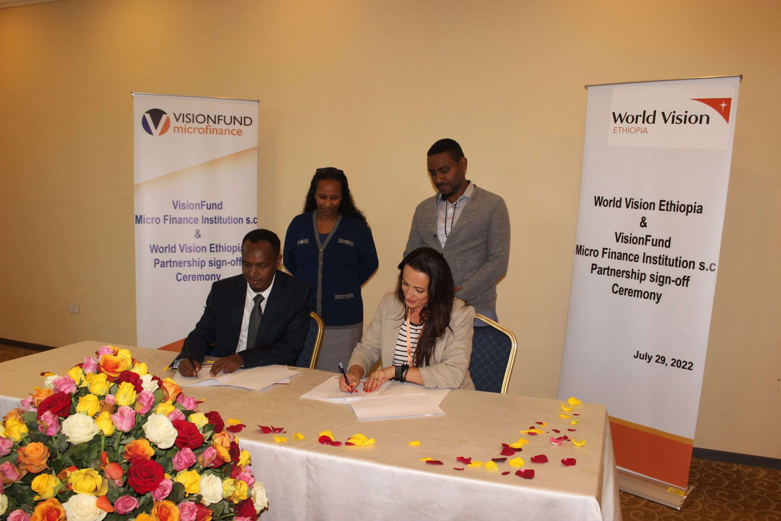 You are currently viewing VisionFund Microfinance signed a strategic partnership agreement with World Vision Ethiopia